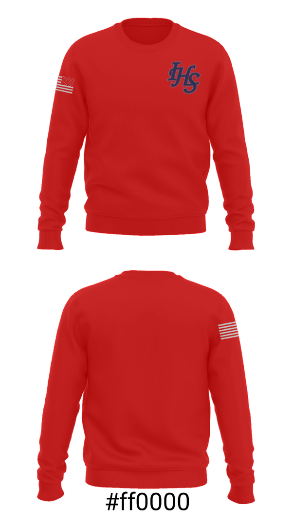 Crew Neck Sweatshirt, Independence High School Basketball, Women's Basketball, Teamtime, Team time, sublimation, custom sports apparel, team uniforms, spirit wear, spiritwear, sports uniforms, custom shirts, team store, custom team store, fundraiser sports, apparel fundraiser