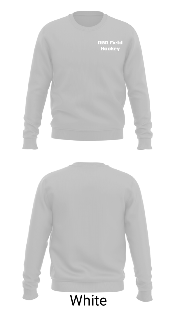 Crew Neck Sweatshirt, RBR Field Hockey, Field Hockey, Teamtime, Team time, sublimation, custom sports apparel, team uniforms, spirit wear, spiritwear, sports uniforms, custom shirts, team store, custom team store, fundraiser sports, apparel fundraiser