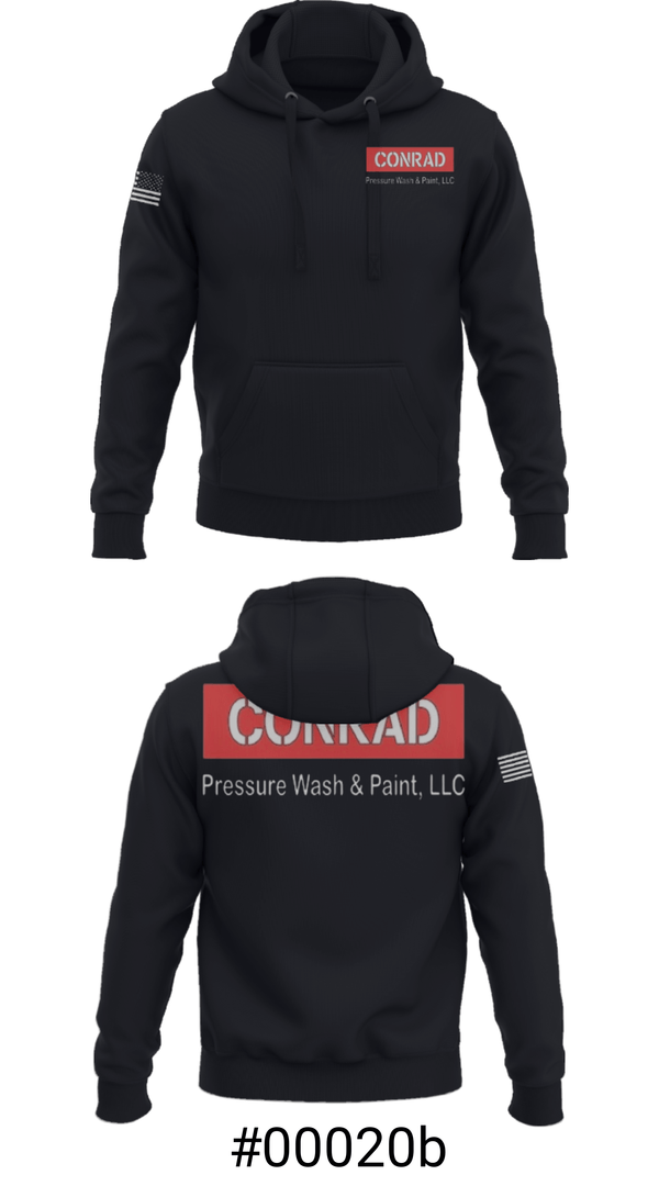 Hoodie, Conrad Pressure Wash & Paint, , Teamtime, Team time, sublimation, custom sports apparel, team uniforms, spirit wear, spiritwear, sports uniforms, custom shirts, team store, custom team store, fundraiser sports, apparel fundraiser