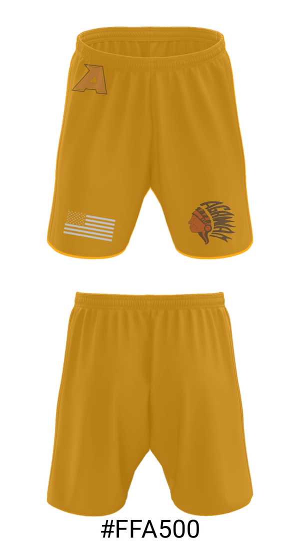 Athletic Shorts With Pockets, Agawam Junior High School, Spirit Store, Teamtime, Team time, sublimation, custom sports apparel, team uniforms, spirit wear, spiritwear, sports uniforms, custom shirts, team store, custom team store, fundraiser sports, apparel fundraiser