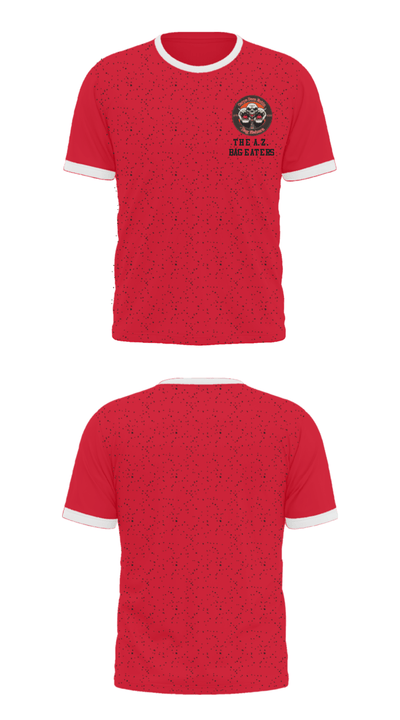The A.Z. Bag Eaters 25421472 Short Sleeve Performance Shirt - 34