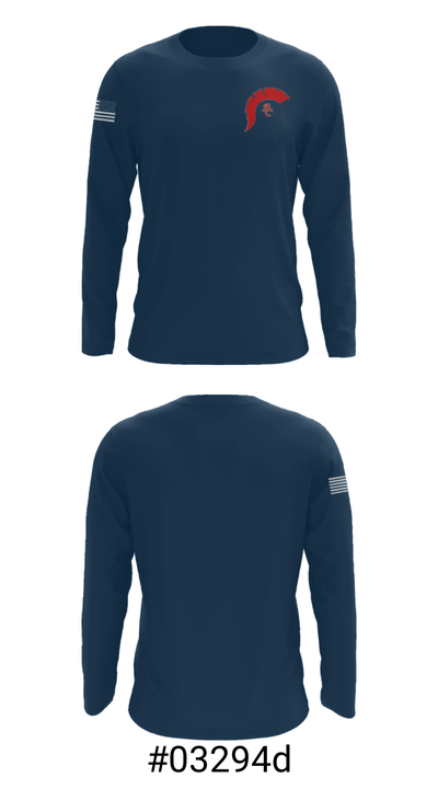 Brooks County High School Basketball 2398883 Long Sleeve Performance Shirt - 18