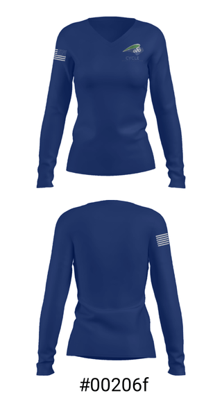 Women's Long Sleeve Vneck Shirt, North Carolina Amateur Sports, Spirit Store, Teamtime, Team time, sublimation, custom sports apparel, team uniforms, spirit wear, spiritwear, sports uniforms, custom shirts, team store, custom team store, fundraiser sports, apparel fundraiser