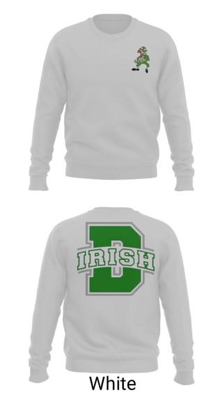 Crew Neck Sweatshirt, Davis Middle School Basketball, Men's Basketball, Teamtime, Team time, sublimation, custom sports apparel, team uniforms, spirit wear, spiritwear, sports uniforms, custom shirts, team store, custom team store, fundraiser sports, apparel fundraiser