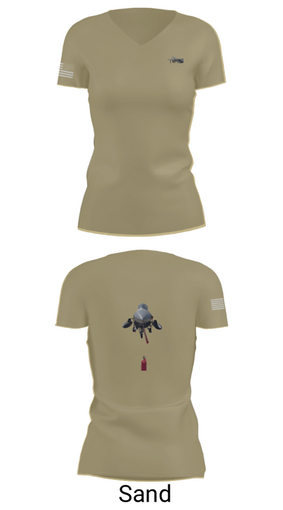 114th fighter wing 2949974 Women's Short Sleeve V-neck Shirt - 44