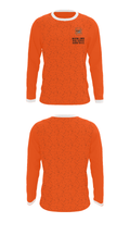 Mangum Junior High School Basketball 87432105 Long Sleeve Performance Shirt - 35