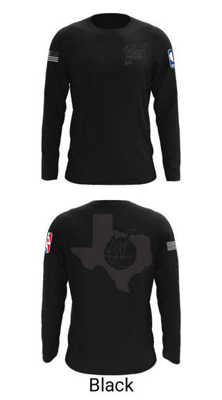 Long Sleeve Performance Shirt, WARD Inc., Men's Basketball, Teamtime, Team time, sublimation, custom sports apparel, team uniforms, spirit wear, spiritwear, sports uniforms, custom shirts, team store, custom team store, fundraiser sports, apparel fundraiser