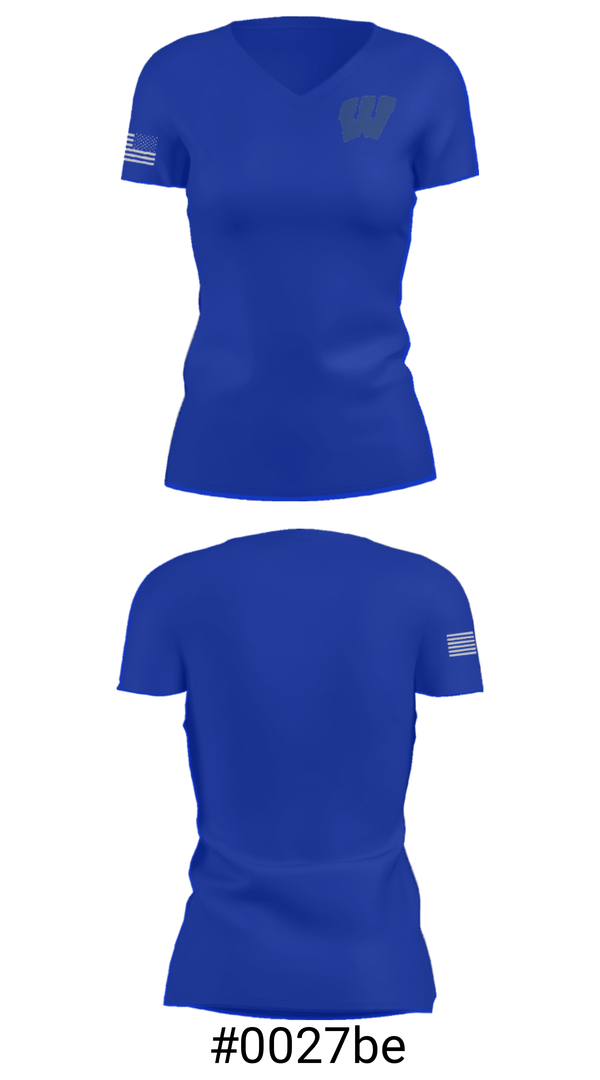 Women's Short Sleeve Vneck Shirt, Stambaugh Elementary School, Spirit Store, Teamtime, Team time, sublimation, custom sports apparel, team uniforms, spirit wear, spiritwear, sports uniforms, custom shirts, team store, custom team store, fundraiser sports, apparel fundraiser