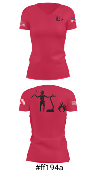 Women's Short Sleeve Vneck Shirt, Seven Hills, , Teamtime, Team time, sublimation, custom sports apparel, team uniforms, spirit wear, spiritwear, sports uniforms, custom shirts, team store, custom team store, fundraiser sports, apparel fundraiser