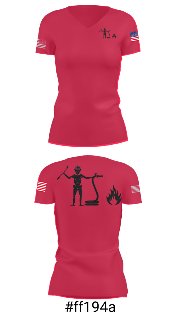Women's Short Sleeve Vneck Shirt, Seven Hills, , Teamtime, Team time, sublimation, custom sports apparel, team uniforms, spirit wear, spiritwear, sports uniforms, custom shirts, team store, custom team store, fundraiser sports, apparel fundraiser