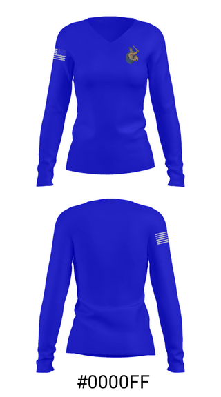 Women's Long Sleeve Vneck Shirt, Chestnut Grove Middle School, Spirit Store, Teamtime, Team time, sublimation, custom sports apparel, team uniforms, spirit wear, spiritwear, sports uniforms, custom shirts, team store, custom team store, fundraiser sports, apparel fundraiser