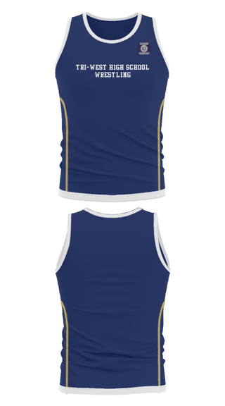 Tank Top, Tri-West High School Wrestling, Wrestling, Teamtime, Team time, sublimation, custom sports apparel, team uniforms, spirit wear, spiritwear, sports uniforms, custom shirts, team store, custom team store, fundraiser sports, apparel fundraiser