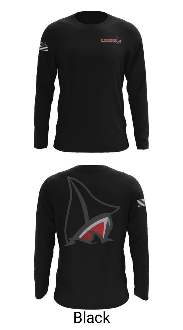 Long Sleeve Performance Shirt, Detroit Lakes High School Swimming, Swimming, Teamtime, Team time, sublimation, custom sports apparel, team uniforms, spirit wear, spiritwear, sports uniforms, custom shirts, team store, custom team store, fundraiser sports, apparel fundraiser