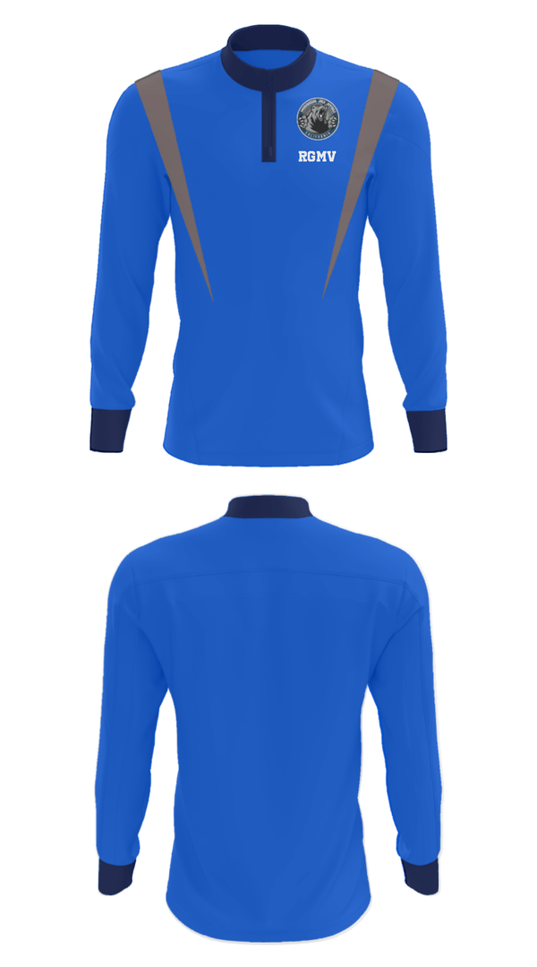 Quarter Zip Jacket, RGMV, Wrestling, Teamtime, Team time, sublimation, custom sports apparel, team uniforms, spirit wear, spiritwear, sports uniforms, custom shirts, team store, custom team store, fundraiser sports, apparel fundraiser