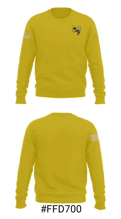 East Central High School Basketball 50214008 Crew Neck Sweatshirt - 16