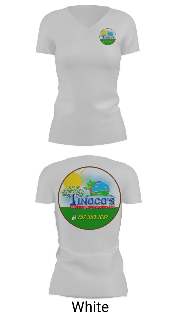 Women's Short Sleeve Vneck Shirt, Tinoco’s Services, , Teamtime, Team time, sublimation, custom sports apparel, team uniforms, spirit wear, spiritwear, sports uniforms, custom shirts, team store, custom team store, fundraiser sports, apparel fundraiser