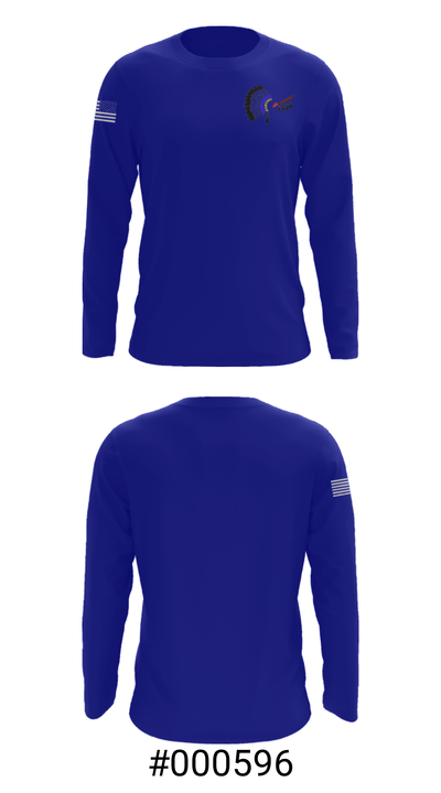 Isna Wica Owayawa (Loneman School) 49684400 Long Sleeve Performance Shirt - 18