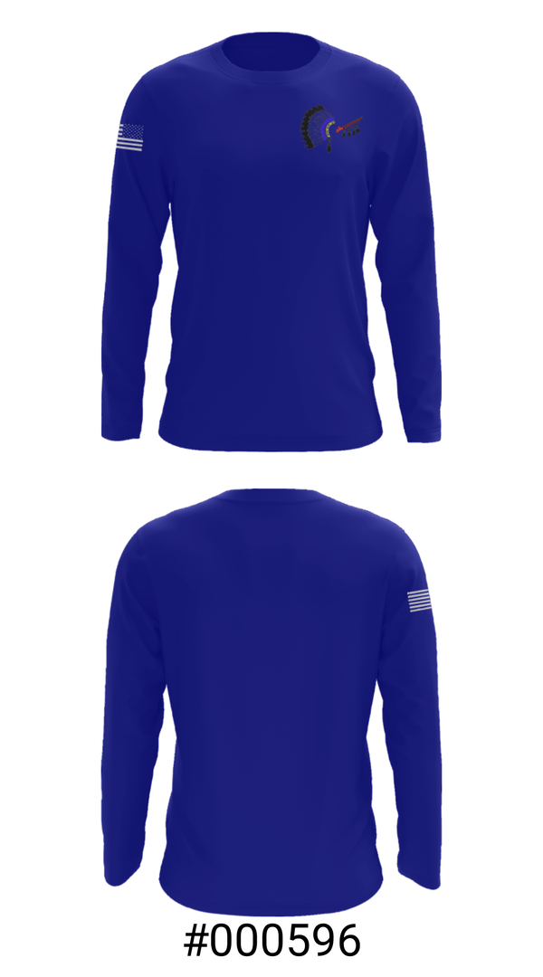 Long Sleeve Performance Shirt, Isna Wica Owayawa (Loneman School), Spirit Store, Teamtime, Team time, sublimation, custom sports apparel, team uniforms, spirit wear, spiritwear, sports uniforms, custom shirts, team store, custom team store, fundraiser sports, apparel fundraiser