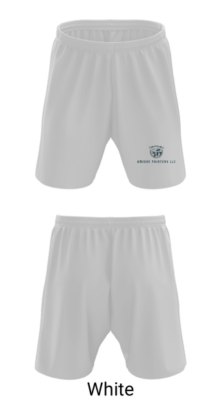 Athletic Shorts With Pockets, Amigos Painters, , Teamtime, Team time, sublimation, custom sports apparel, team uniforms, spirit wear, spiritwear, sports uniforms, custom shirts, team store, custom team store, fundraiser sports, apparel fundraiser