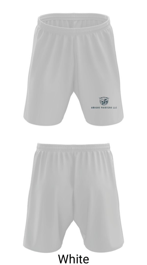 Athletic Shorts With Pockets, Amigos Painters, , Teamtime, Team time, sublimation, custom sports apparel, team uniforms, spirit wear, spiritwear, sports uniforms, custom shirts, team store, custom team store, fundraiser sports, apparel fundraiser