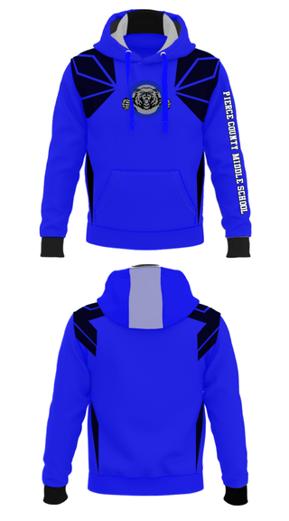 Hoodie, Pierce County Middle School, Spirit Store, Teamtime, Team time, sublimation, custom sports apparel, team uniforms, spirit wear, spiritwear, sports uniforms, custom shirts, team store, custom team store, fundraiser sports, apparel fundraiser