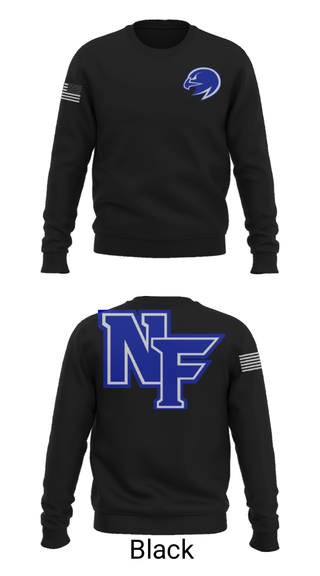 Crew Neck Sweatshirt, North Forney High School Basketball, Women's Basketball, Teamtime, Team time, sublimation, custom sports apparel, team uniforms, spirit wear, spiritwear, sports uniforms, custom shirts, team store, custom team store, fundraiser sports, apparel fundraiser