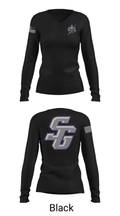South Garner High School Wrestling 78306190 Women's Long Sleeve V-neck Shirt - 13