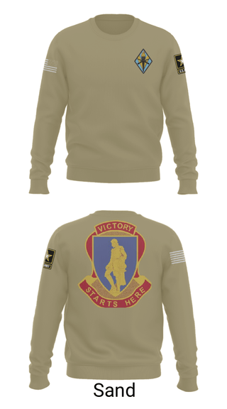 Crew Neck Sweatshirt, Fort Jackson, Army, Teamtime, Team time, sublimation, custom sports apparel, team uniforms, spirit wear, spiritwear, sports uniforms, custom shirts, team store, custom team store, fundraiser sports, apparel fundraiser