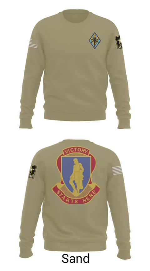 Crew Neck Sweatshirt, Fort Jackson, Army, Teamtime, Team time, sublimation, custom sports apparel, team uniforms, spirit wear, spiritwear, sports uniforms, custom shirts, team store, custom team store, fundraiser sports, apparel fundraiser