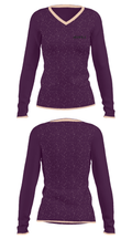 BEENBLK 8386400 Women's Long Sleeve V-neck Shirt - 31