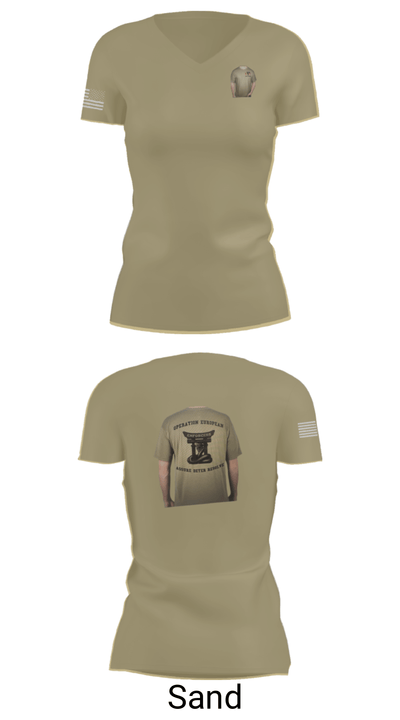 E CO 21BEB 21998530 Women's Short Sleeve V-neck Shirt - 44