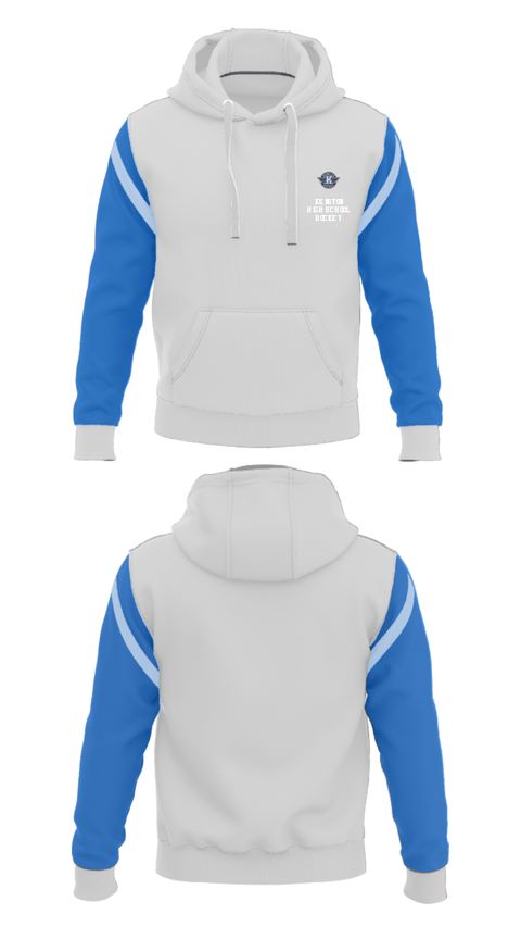Hoodie, Kenston High School Hockey, Ice Hockey, Teamtime, Team time, sublimation, custom sports apparel, team uniforms, spirit wear, spiritwear, sports uniforms, custom shirts, team store, custom team store, fundraiser sports, apparel fundraiser