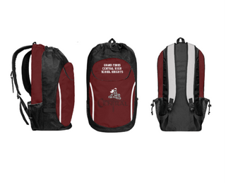 Gear Bag, Grand Forks Central High School Knights, Spirit Store, Teamtime, Team time, sublimation, custom sports apparel, team uniforms, spirit wear, spiritwear, sports uniforms, custom shirts, team store, custom team store, fundraiser sports, apparel fundraiser