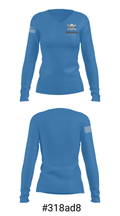 Brazoswood High School Wrestling 5803836 Women's Long Sleeve V-neck Shirt - 20