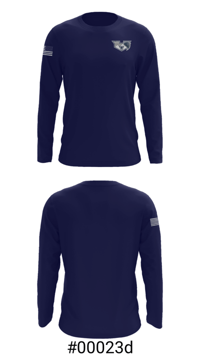 Hornedo Middle School Volleyball 25580249 Long Sleeve Performance Shirt - 18