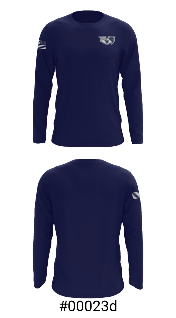 Long Sleeve Performance Shirt, Hornedo Middle School Volleyball, Women's Volleyball, Teamtime, Team time, sublimation, custom sports apparel, team uniforms, spirit wear, spiritwear, sports uniforms, custom shirts, team store, custom team store, fundraiser sports, apparel fundraiser