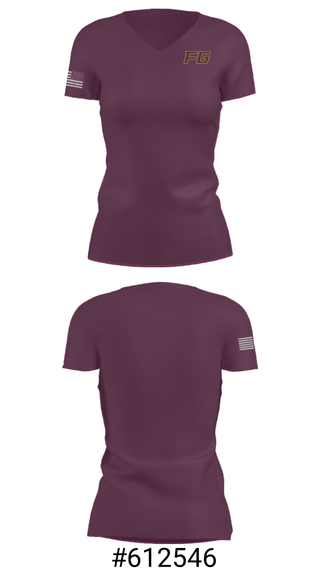 Women's Short Sleeve Vneck Shirt, Fort Gratiot Middle School Wrestling, Wrestling, Teamtime, Team time, sublimation, custom sports apparel, team uniforms, spirit wear, spiritwear, sports uniforms, custom shirts, team store, custom team store, fundraiser sports, apparel fundraiser
