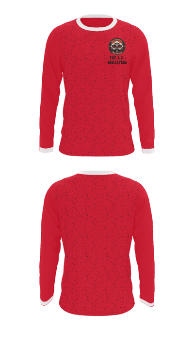The A.Z. Bag Eaters 25421472 Long Sleeve Performance Shirt - 33