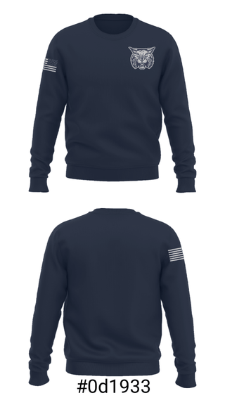 Crew Neck Sweatshirt, Garrett Junior High School, Spirit Store, Teamtime, Team time, sublimation, custom sports apparel, team uniforms, spirit wear, spiritwear, sports uniforms, custom shirts, team store, custom team store, fundraiser sports, apparel fundraiser