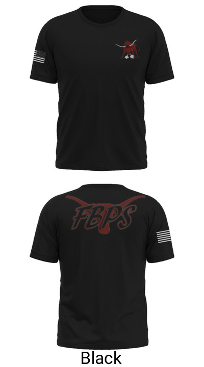 Fort Benton School 2237534 Short Sleeve Performance Shirt - 12