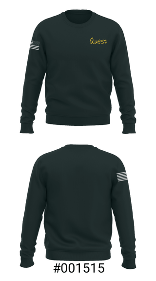 Crew Neck Sweatshirt, Quest, , Teamtime, Team time, sublimation, custom sports apparel, team uniforms, spirit wear, spiritwear, sports uniforms, custom shirts, team store, custom team store, fundraiser sports, apparel fundraiser
