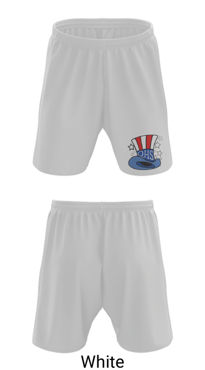Quincy High School Swimming 89512844 Athletic Shorts With Pockets - 1