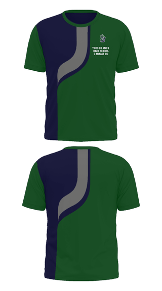 Short Sleeve Performance Shirt, Todd Beamer High School Gymnastics, Spirit Store, Teamtime, Team time, sublimation, custom sports apparel, team uniforms, spirit wear, spiritwear, sports uniforms, custom shirts, team store, custom team store, fundraiser sports, apparel fundraiser