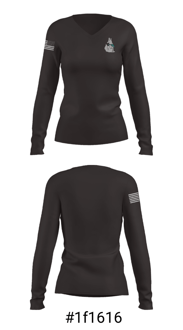 Women's Long Sleeve Vneck Shirt, Cambridge Elementary School, Spirit Store, Teamtime, Team time, sublimation, custom sports apparel, team uniforms, spirit wear, spiritwear, sports uniforms, custom shirts, team store, custom team store, fundraiser sports, apparel fundraiser