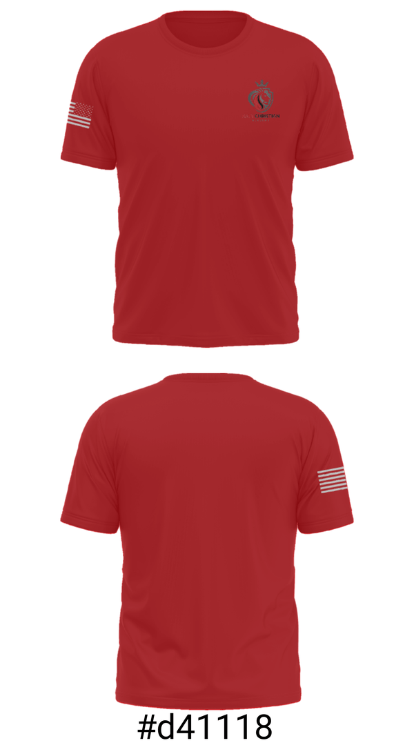 Short Sleeve Performance Shirt, Katy Christian Academy Basketball, Men's Basketball, Teamtime, Team time, sublimation, custom sports apparel, team uniforms, spirit wear, spiritwear, sports uniforms, custom shirts, team store, custom team store, fundraiser sports, apparel fundraiser