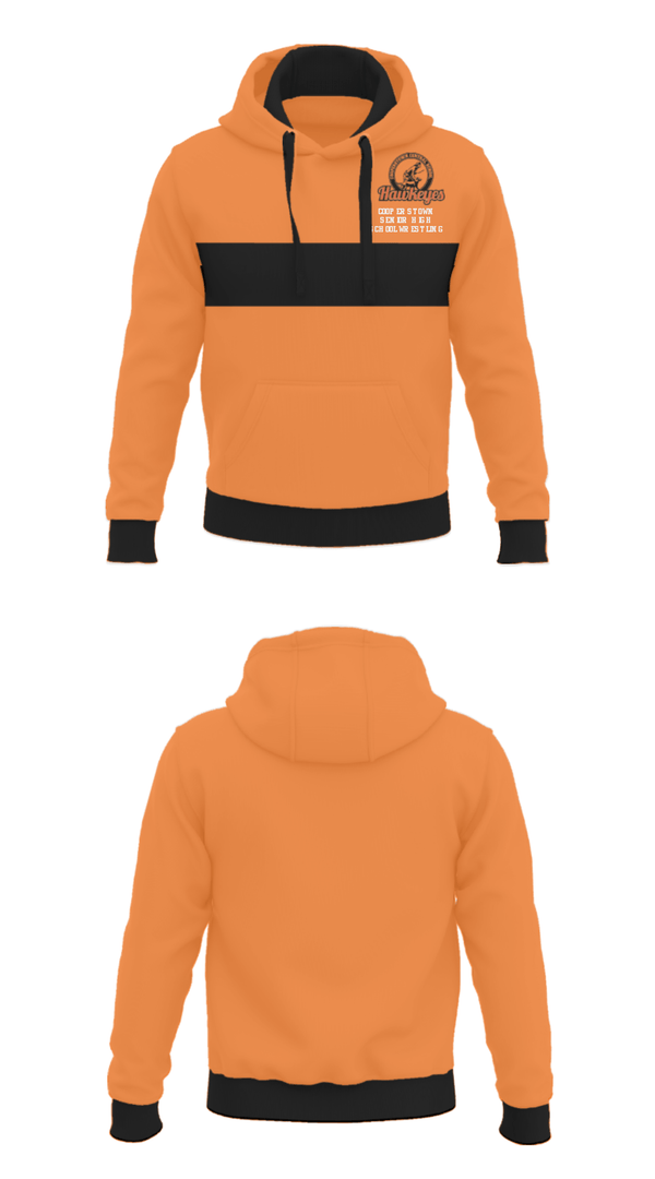 Hoodie, Cooperstown Senior High School Wrestling, Wrestling, Teamtime, Team time, sublimation, custom sports apparel, team uniforms, spirit wear, spiritwear, sports uniforms, custom shirts, team store, custom team store, fundraiser sports, apparel fundraiser
