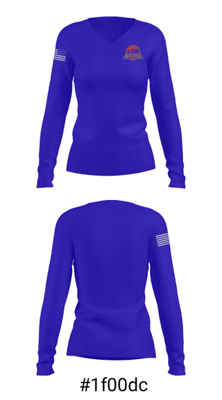 Women's Long Sleeve Vneck Shirt, Lil Dribblers Basketball, Men's Basketball, Teamtime, Team time, sublimation, custom sports apparel, team uniforms, spirit wear, spiritwear, sports uniforms, custom shirts, team store, custom team store, fundraiser sports, apparel fundraiser