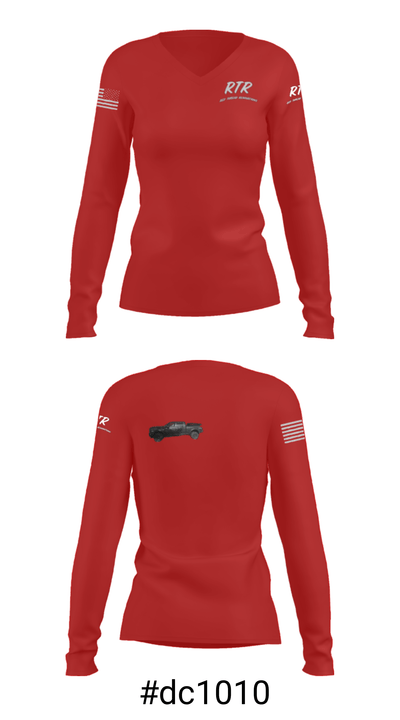 Red Thread Renovations 40886997 Women's Long Sleeve V-neck Shirt - 20