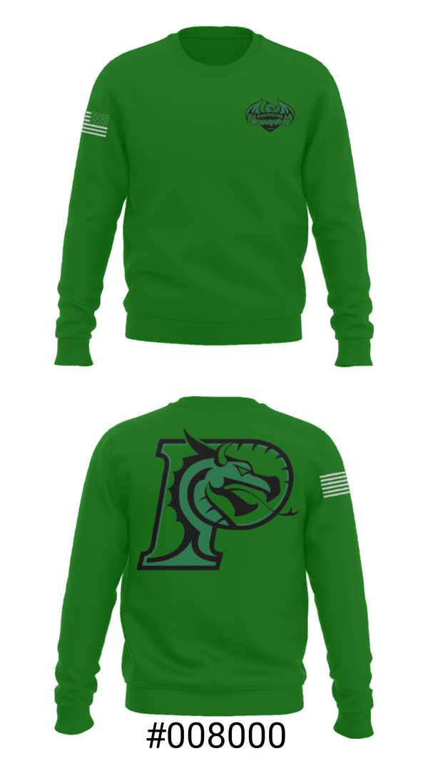 Crew Neck Sweatshirt, Pembroke High School Diving, Spirit Store, Teamtime, Team time, sublimation, custom sports apparel, team uniforms, spirit wear, spiritwear, sports uniforms, custom shirts, team store, custom team store, fundraiser sports, apparel fundraiser