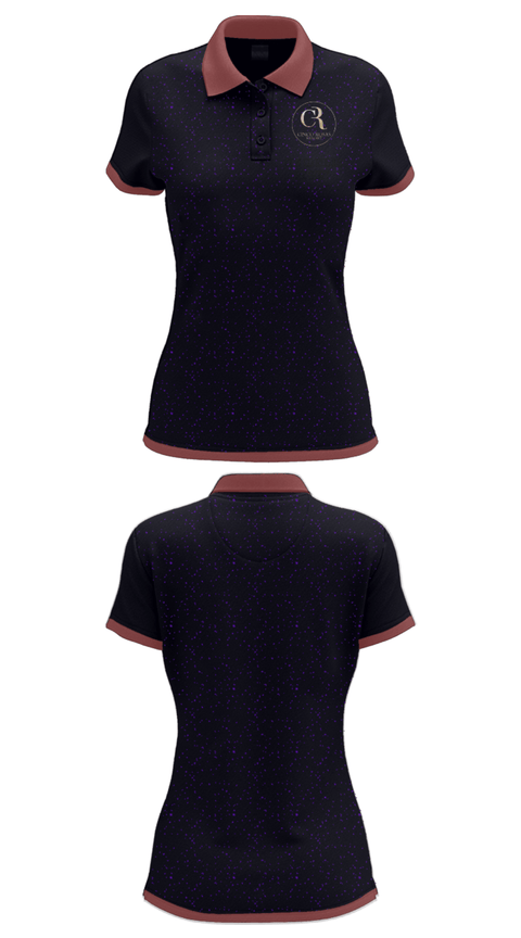 Women's Short Sleeve Performance Polo, Cinco Rosas Resort, Tennis, Teamtime, Team time, sublimation, custom sports apparel, team uniforms, spirit wear, spiritwear, sports uniforms, custom shirts, team store, custom team store, fundraiser sports, apparel fundraiser